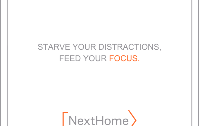 Starve Your Distractions. Feed Your Focus.
